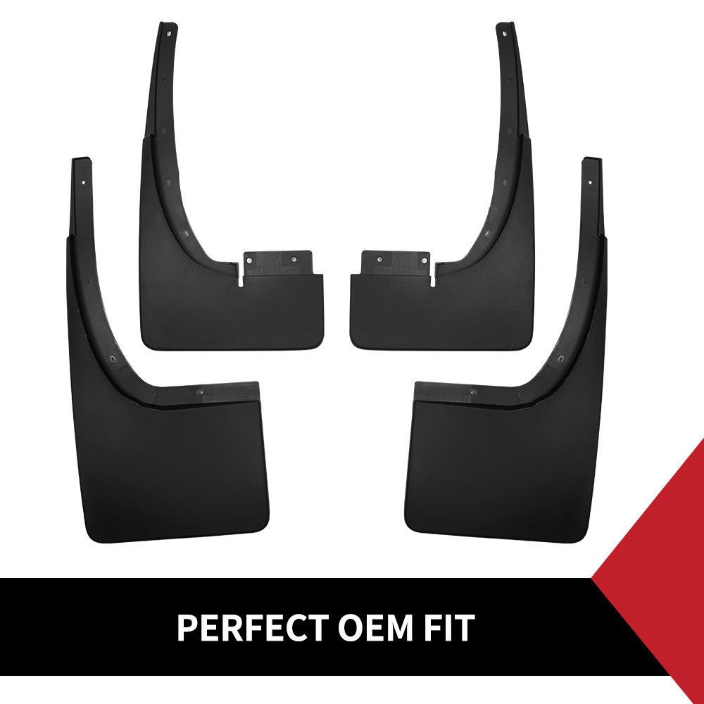 4x New Black Mud Flap Splash Guard For Ford Ranger PX MK2 2012-2018 Wildtrak