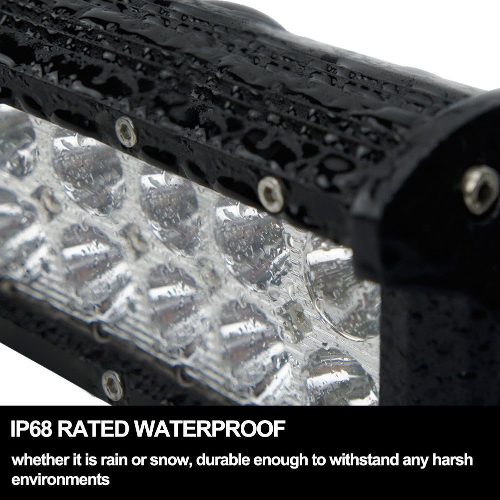 50inch Cree Curved LED Light Bar Spot Beam Work Driving 4WD Truck SUV 52inch