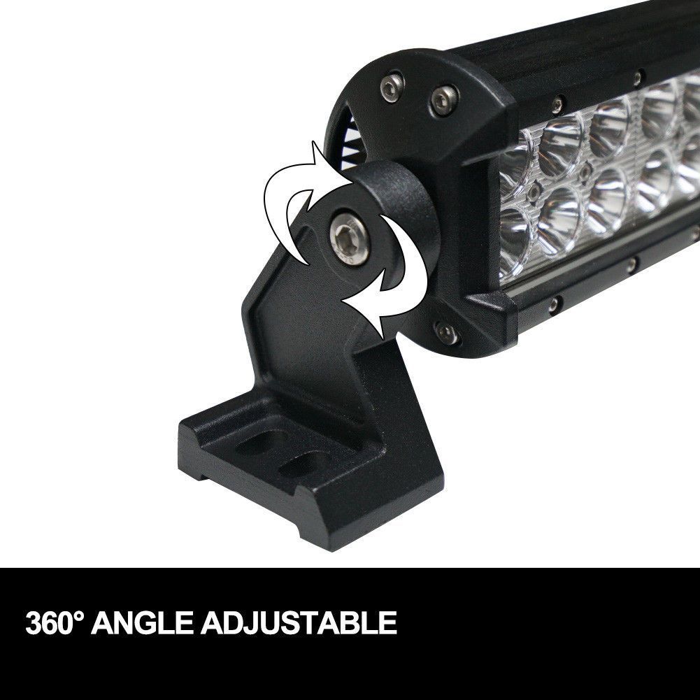 50inch Cree Curved LED Light Bar Spot Beam Work Driving 4WD Truck SUV 52inch