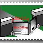 300KG Single Swing Auto Motor Remote Gate Opener