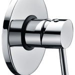 Chrome Bathroom Shower Wall Mixer w/ WaterMark