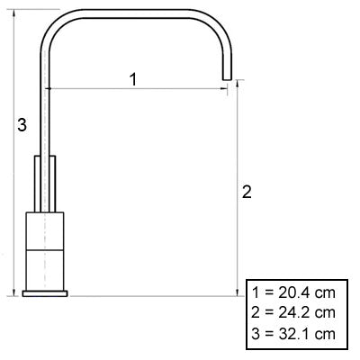 Basin Mixer Tap Faucet -Kitchen Laundry Bathroom Sink