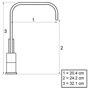 Basin Mixer Tap Faucet -Kitchen Laundry Bathroom Sink