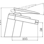Basin Mixer Tap Faucet -Kitchen Laundry Bathroom Sink