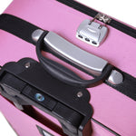 5pc Suitcase Trolley Travel Bag Luggage Set PINK
