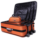 5pc Suitcase Trolley Travel Bag Luggage Set ORANGE