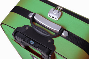5pc Suitcase Trolley Travel Bag Luggage Set LIME