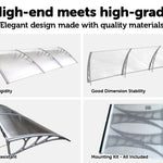 DIY Outdoor Awning Cover -1000x3000mm