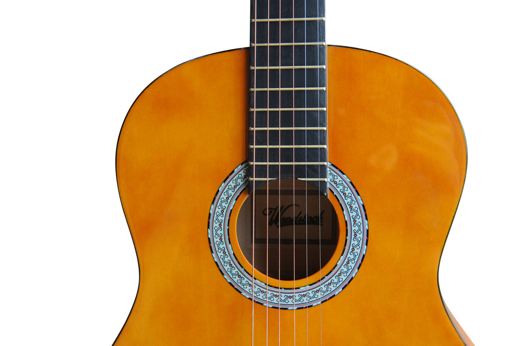 Woodstock 39" Acoustic Guitar with Bag - Orange