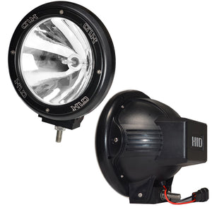 Pair 7inch 100W HID Xenon Driving Light Spotlight Offroad Work Lamp Black 12V