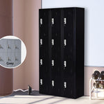 12 Door Locker - Office/Gym - Black