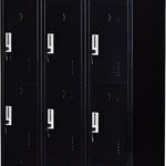 12 Door Locker - Office/Gym - Black
