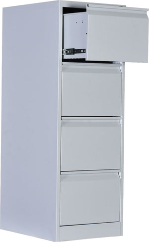 4-Drawer Shelf Office Gym Filing Storage Locker Cabinet