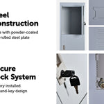 4 Door Locker - Office/Gym