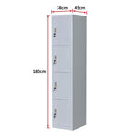 4 Door Locker - Office/Gym