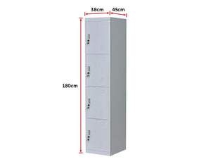 4 Door Locker - Office/Gym