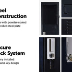 Four-Door Office Gym Shed Storage Lockers