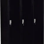 Three-Door Side by Side Office Gym Shed Storage Locker