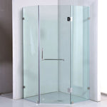 900 x 900mm Frameless 10mm Glass Shower Screen By Della Francesca