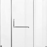 1000 x 1000mm Frameless 10mm Glass Shower Screen By Della Francesca
