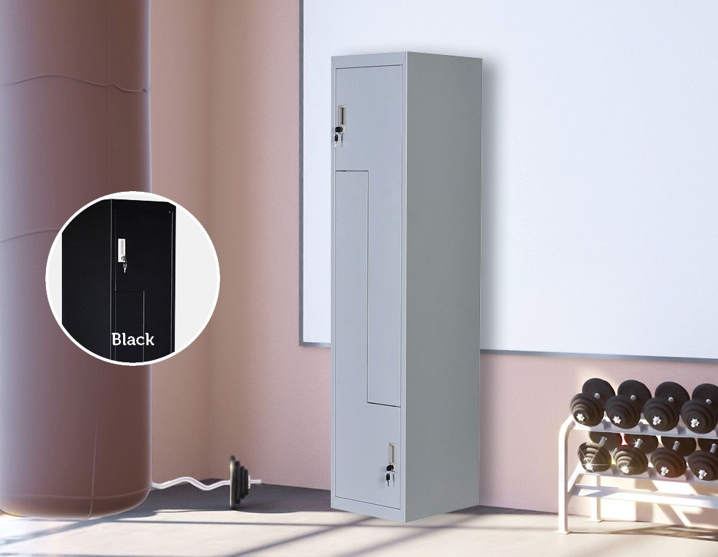 Two-Door Office Gym Shed Storage Lockers