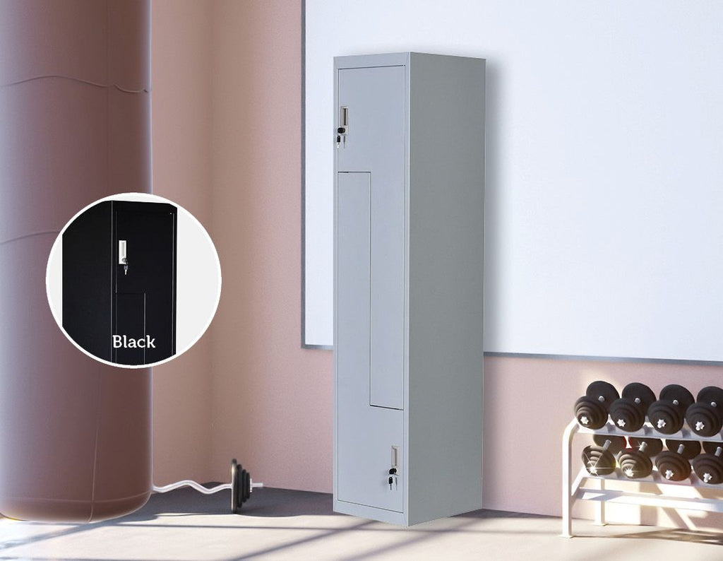 Two-Door Office Gym Shed Storage Lockers