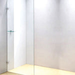 800 x 2100mm Frameless 10mm Safety Glass Shower Screen