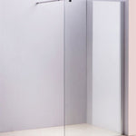 1100 x 2100mm Frameless 10mm Safety Glass Shower Screen