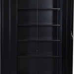 Two-Door Shelf Office Gym Filing Storage Locker Cabinet Safe