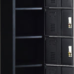 Six-Door Office Gym Shed Storage Lockers