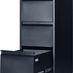 3-Drawer Shelf Office Gym Filing Storage Locker Cabinet