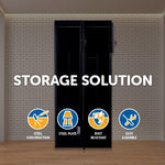 Two-Door Office Gym Shed Storage Lockers