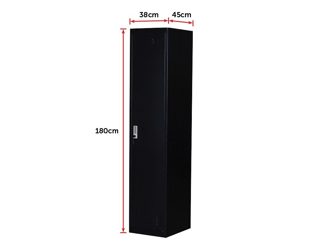 One-Door Office Gym Shed Storage Locker