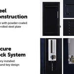 Two-Door Office Gym Shed Storage Lockers