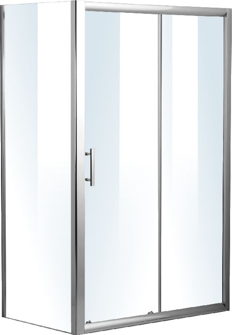 1200 X 700 Sliding Door Safety Glass Shower Screen By Della Francesca