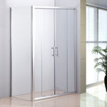 1200 X 700 Sliding Door Safety Glass Shower Screen By Della Francesca