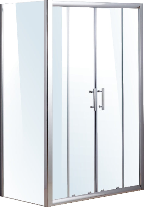 1200 X 700 Sliding Door Safety Glass Shower Screen By Della Francesca