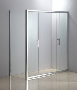 1700 X 700 Sliding Door Safety Glass Shower Screen By Della Francesca