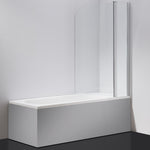 180&deg; Pivot Door 6mm Safety Glass Bath Shower Screen 1000x1400mm By Della Francesca