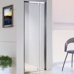 820-900 Finger Pull Wall to Wall Shower Screen By Della Francesca
