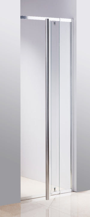 720-800 Finger Pull Wall to Wall Shower Screen By Della Francesca