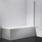 180&deg; Pivot Door 6mm Safety Glass Bath Shower Screen 800x1400mm By Della Francesca