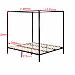 4 Four Poster King Bed Frame