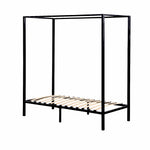 4 Four Poster Single Bed Frame