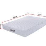 Palermo Contour 20cm Encased Coil King Mattress CertiPUR-US Certified Foam