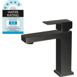 Basin Mixer Tap Faucet Electroplated Matte Black Finish