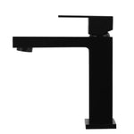Basin Mixer Tap Faucet Electroplated Matte Black Finish