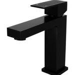 Basin Mixer Tap Faucet Electroplated Matte Black Finish