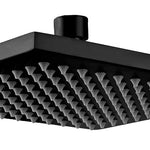200mm Shower Head Square 304SS Electroplated Matte Black Finish