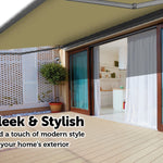 Heavy Duty Full Cassette Motorised Awning - 4.0m x 3.0m